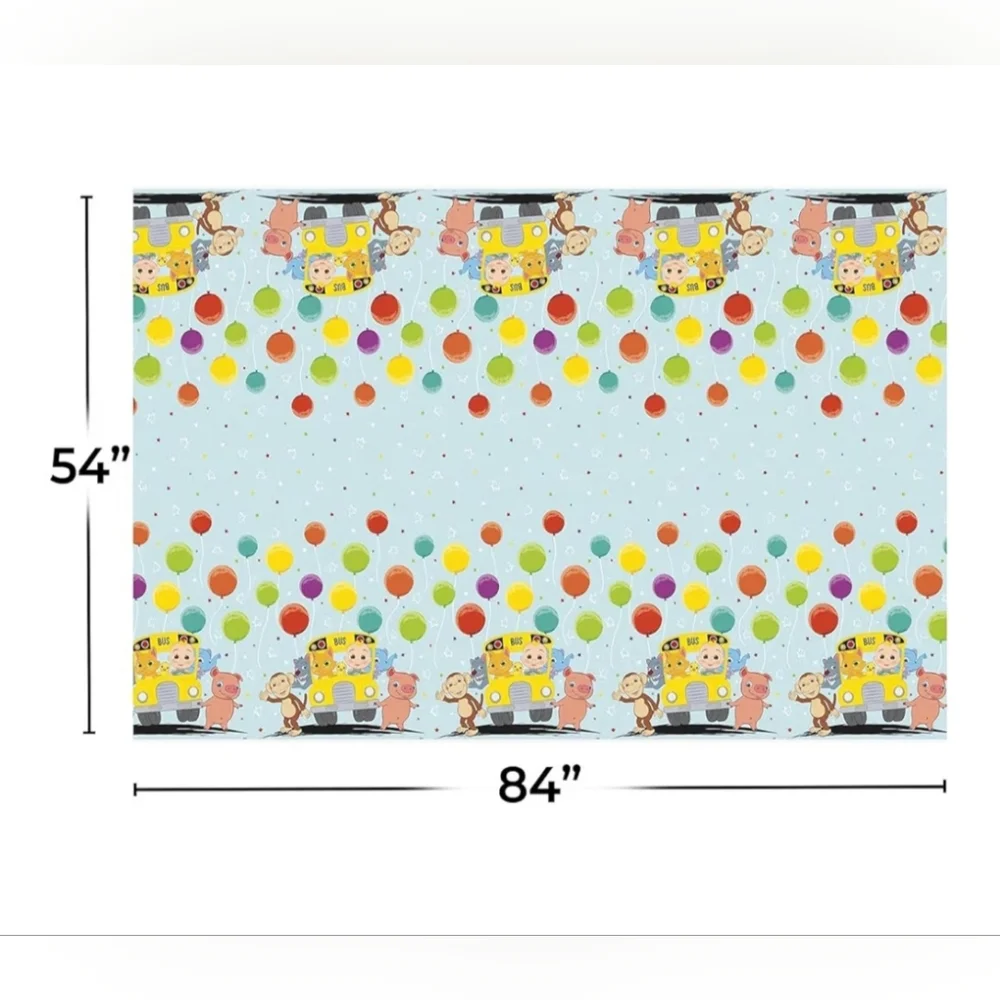 Cocomelon Plastic Tablecover